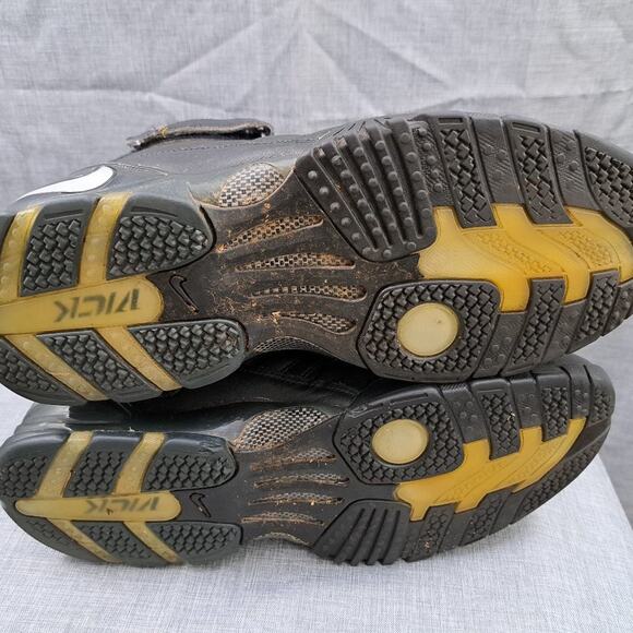 %Nike Air Zoom Vick 3 Football Shoes  Black Leather Size 11.5 / A 32 main image 10